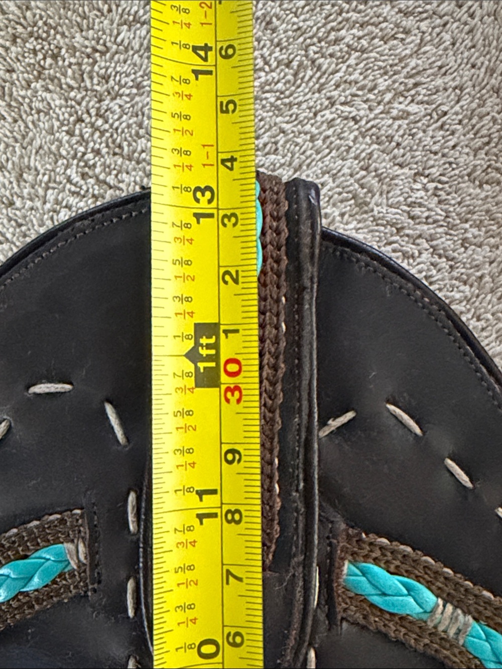 Tanner Mark Brown Leather Western Boots - Picture 12 of 16